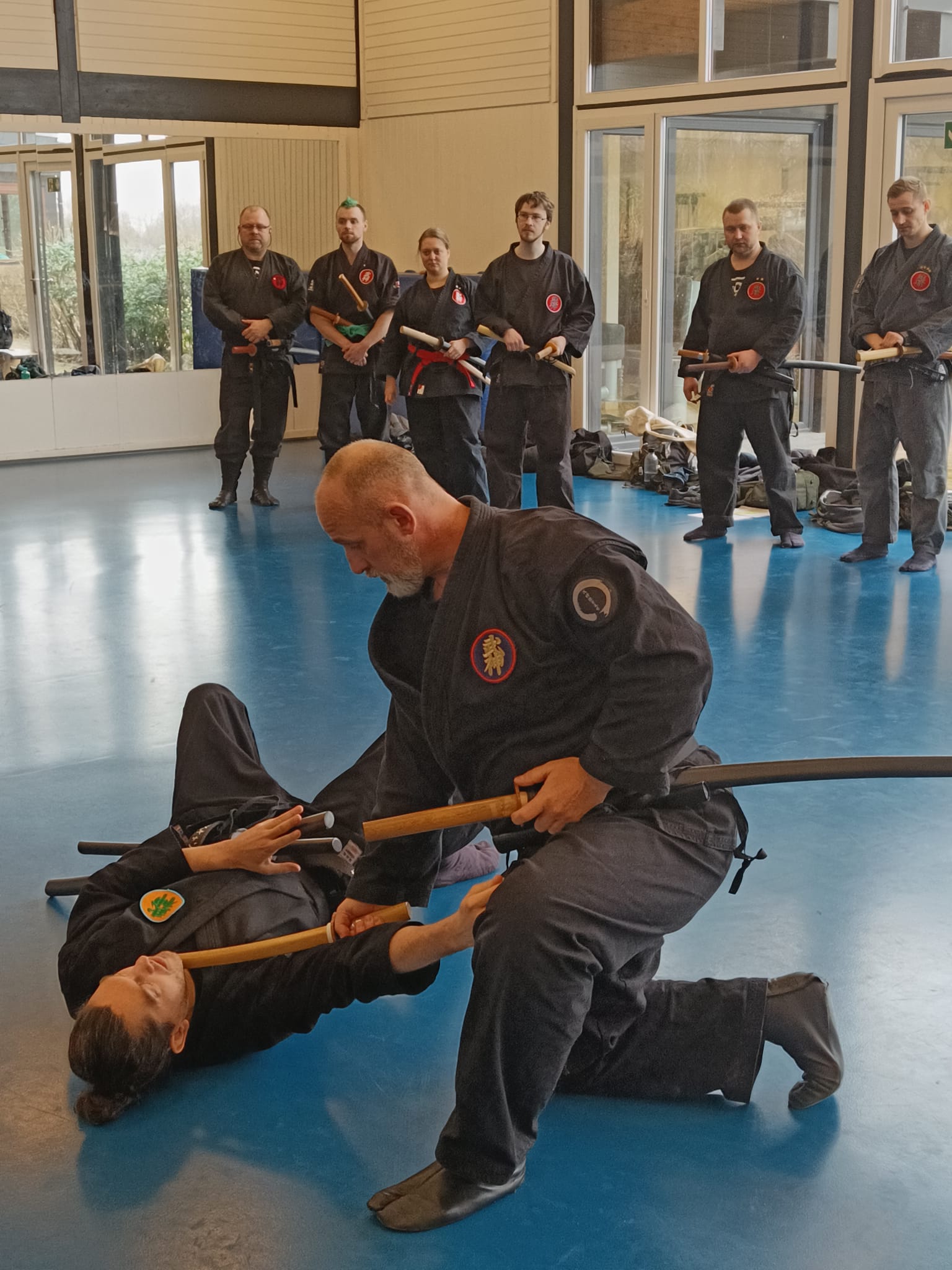 Schwert-Demonstration von Dai-Shihan Guido Schenkel