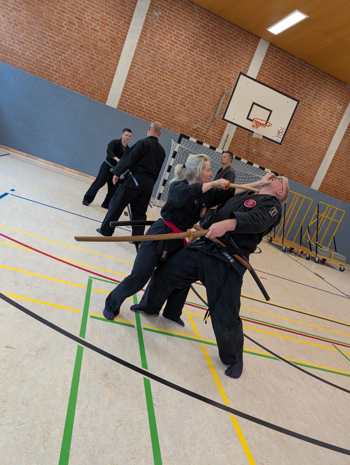 Daisho-Training mit Sara und Kulle